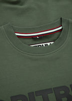 Bluza crewneck French Terry MARVIN Oliwkowa - kup z Pit Bull West Coast Oficjalny Sklep 