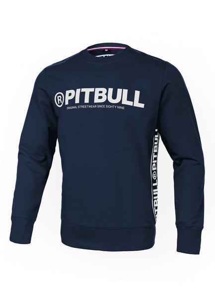 Bluza crewneck French Terry MARVIN Granatowa - kup z Pit Bull West Coast Oficjalny Sklep 