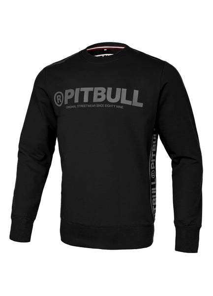 Bluza crewneck French Terry MARVIN Czarna - kup z Pit Bull West Coast Oficjalny Sklep 