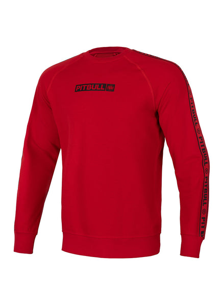 Bluza Crewneck BASS Czerwona - kup z Pit Bull West Coast Oficjalny Sklep 