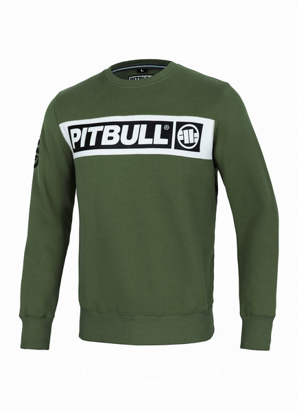 Bluza Crewneck SHERWOOD Oliwkowa - kup z Pit Bull West Coast Oficjalny Sklep 