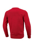 Bluza Crewneck Terry HILLTOP Czerwona - kup z Pit Bull West Coast Oficjalny Sklep 