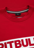 Bluza Crewneck Terry HILLTOP Czerwona - kup z Pit Bull West Coast Oficjalny Sklep 