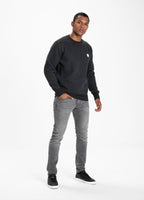 Crewneck Small Logo Charcoal Melange - kup z Pit Bull West Coast Oficjalny Sklep 
