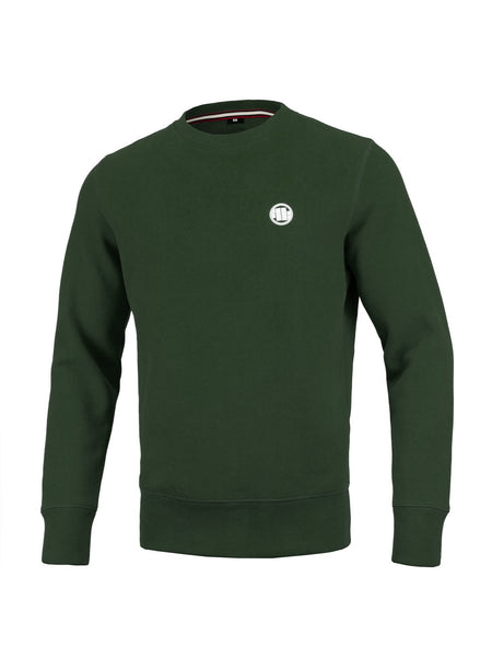 Bluza Crewneck Small Logo Ciemnozielona - Pitbullstore.pl