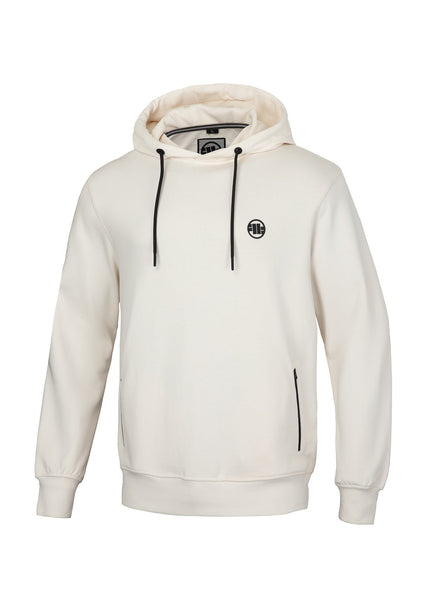 Bluza z kapturem TERRY NEW LOGO Jasny Beż - kup z Pit Bull West Coast Oficjalny Sklep 