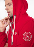 Bluza rozpinana z kapturem SHERPA 2 RUFFIN Czerwona - kup z Pit Bull West Coast Oficjalny Sklep 