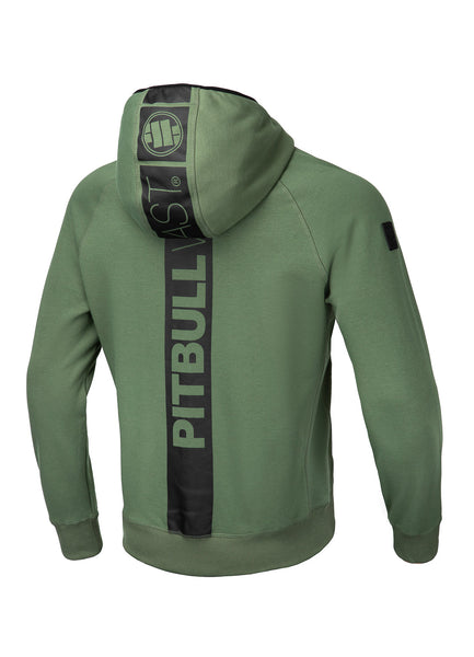 Bluza rozpinana z kapturem HARRIS HILLTOP Oliwkowa - kup z Pit Bull West Coast Oficjalny Sklep 