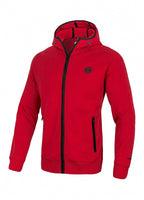 Bluza rozpinana z kapturem HARRIS HILLTOP Czerwona - kup z Pit Bull West Coast Oficjalny Sklep 