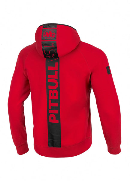 Bluza rozpinana z kapturem HARRIS HILLTOP Czerwona - kup z Pit Bull West Coast Oficjalny Sklep 