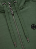 Bluza rozpinana z kapturem NEW LOGO Oliwkowa - kup z Pit Bull West Coast Oficjalny Sklep 