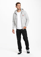 BLUZA ROZPINANA Z KAPTUREM HILLTOP 21 SZARY MLG - kup z Pit Bull West Coast Oficjalny Sklep 