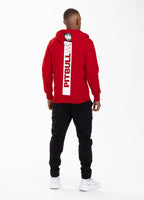 BLUZA ROZPINANA Z KAPTUREM  HILLTOP 2 CZERWONY - kup z Pit Bull West Coast Oficjalny Sklep 