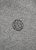 BLUZA ROZPINANA SMALL LOGO PREMIUM PIQUE SZARA MLG - kup z Pit Bull West Coast Oficjalny Sklep 