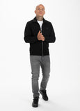 BLUZA ROZPINANA SMALL LOGO PREMIUM PIQUE CZARNA - kup z Pit Bull West Coast Oficjalny Sklep 