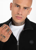 BLUZA ROZPINANA SMALL LOGO PREMIUM PIQUE CZARNA - kup z Pit Bull West Coast Oficjalny Sklep 