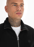 BLUZA ROZPINANA SMALL LOGO PREMIUM PIQUE CZARNA - kup z Pit Bull West Coast Oficjalny Sklep 