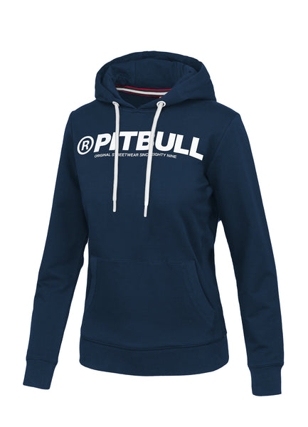 Bluza damska z kapturem BETA FRENCH TERRY Granatowa - kup z Pit Bull West Coast Oficjalny Sklep 