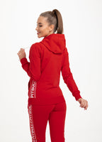 Bluza damska z kapturem BOXING FRENCH TERRY Czerwona - kup z Pit Bull West Coast Oficjalny Sklep 