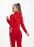 Bluza damska z kapturem BOXING FRENCH TERRY Czerwona - kup z Pit Bull West Coast Oficjalny Sklep 