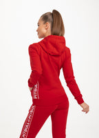 Bluza damska z kapturem BOXING FRENCH TERRY Czerwona - kup z Pit Bull West Coast Oficjalny Sklep 