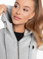 Bluza rozpinana z kapturem damska Small Logo