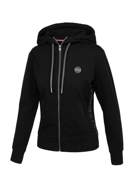 Bluza rozpinana z kapturem damska French Terry Small Logo