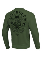 Bluza Crewneck SAN DIEGO 89 Oliwkowa - kup z Pit Bull West Coast Oficjalny Sklep 