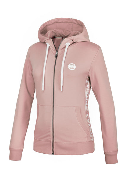 Bluza rozpinana z kapturem damska French Terry Small Logo