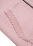 Bluza damska rozpinana z kapturem JASMINE French Terry Różowa - kup z Pit Bull West Coast Oficjalny Sklep 