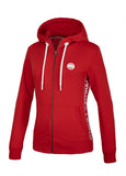 Bluza rozpinana z kapturem damska French Terry Small Logo
