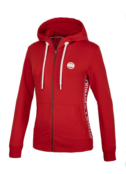 Bluza rozpinana z kapturem damska French Terry Small Logo