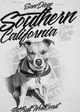 Damska koszulka lycra SO CAL 18 Biała - kup z Pit Bull West Coast Oficjalny Sklep
