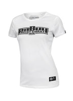 Damska koszulka BOXING Biała - kup z Pit Bull West Coast Oficjalny Sklep