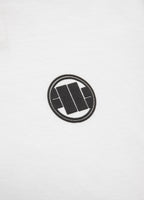 Damska koszulka lycra slim fit SMALL LOGO Biała - kup z Pit Bull West Coast Oficjalny Sklep