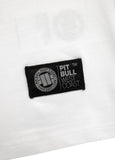 Damska koszulka lycra slim fit SMALL LOGO Biała - kup z Pit Bull West Coast Oficjalny Sklep