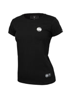 Damska koszulka lycra slim fit SMALL LOGO Czarna - kup z Pit Bull West Coast Oficjalny Sklep