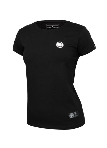 Damska koszulka lycra slim fit SMALL LOGO Czarna - kup z Pit Bull West Coast Oficjalny Sklep