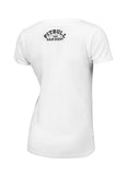 Damska koszulka lycra UNIVERSITY LOGO Biała - kup z Pit Bull West Coast Oficjalny Sklep