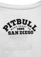 Damska koszulka lycra UNIVERSITY LOGO Biała - kup z Pit Bull West Coast Oficjalny Sklep