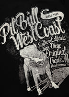 Damska koszulka DOGGY Czarna - kup z Pit Bull West Coast Oficjalny Sklep 