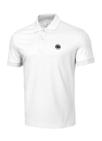 Koszulka POLO SLIM FIT Spandex 210 GSM Biała - kup z Pit Bull West Coast Oficjalny Sklep 
