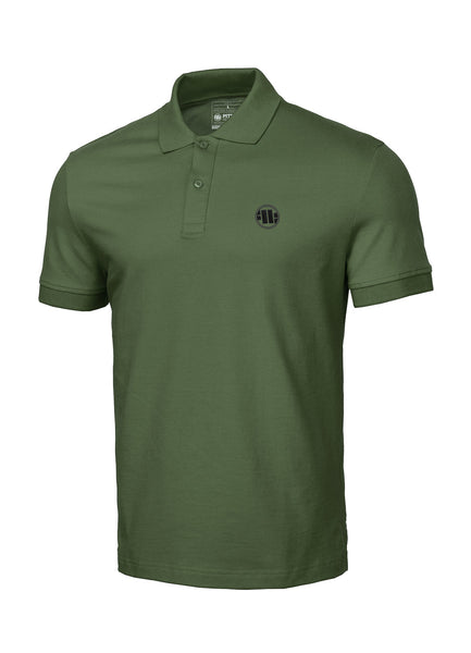 Koszulka POLO SLIM FIT Spandex 210 GSM Oliwkowa - kup z Pit Bull West Coast Oficjalny Sklep 