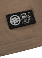 Lekka Koszulka SMALL LOGO Brązowa - kup z Pitbull West Coast Oficjalny Sklep 