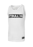 Tank Top Slim Fit HILLTOP Biały - kup z Pit Bull West Coast Oficjalny Sklep 