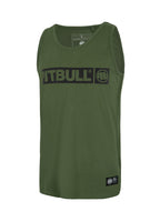 Tank Top Slim Fit HILLTOP Oliwkowy - kup z Pit Bull West Coast Oficjalny Sklep 