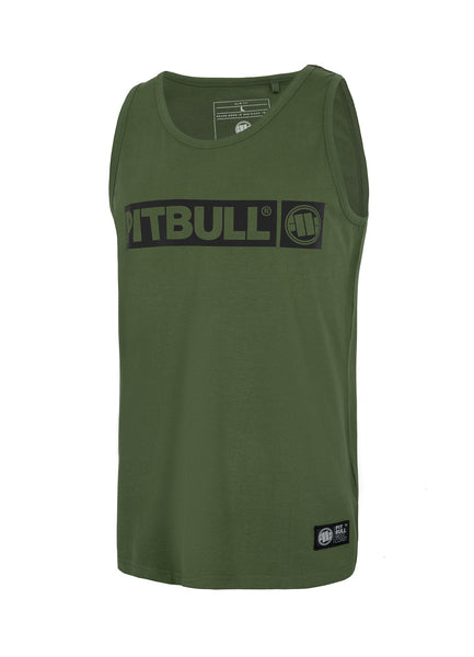 Tank Top Slim Fit HILLTOP Oliwkowy - kup z Pit Bull West Coast Oficjalny Sklep 