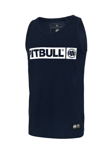 Tank Top Slim Fit HILLTOP Granatowy - kup z Pit Bull West Coast Oficjalny Sklep 