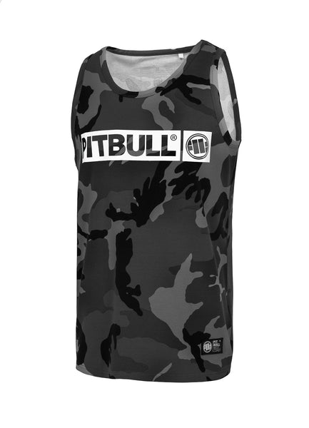 Tank Top Slim Fit HILLTOP All Black Camo - kup z Pit Bull West Coast Oficjalny Sklep 