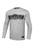 Koszulka Longsleeve CLASSIC BOXING 21 Szara - Pitbullstore.pl